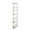 Rev-A-Shelf Steel, Natural, 8 in W, 73.63 in H, 21.72 in L, Light Brown 5373-08-MP - alternate 1
